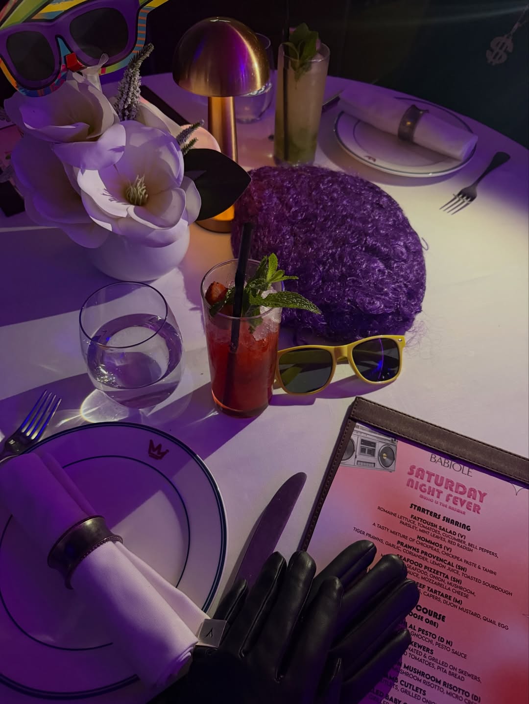 every saturday live dj back to the 80s at the babiole dubai